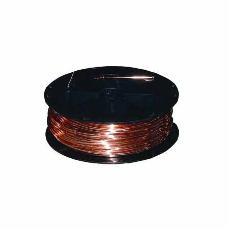 WIRE 4 SOLID SOFT BARE COPPER 500FT CUTTING REEL