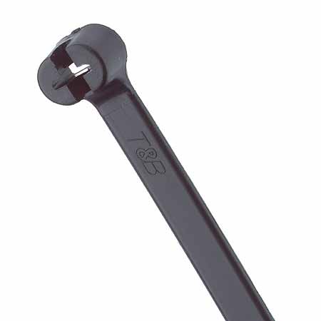 T&B TY528MX BLACK 14IN WEATHER RESISTANT CABLE TIE