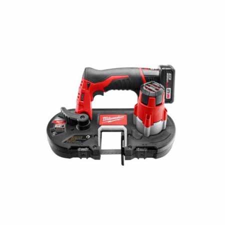 MILW 2429-21XC M12 CORDLESS SUB-COMPACT BAND SAW KIT WITH 1 HIGH-CAPACITY BATTERY, 1 BLADE,  CHARGER & CASE