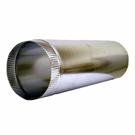 SNAPRITE 18-26-336 18IN X 3FT 26GA GALVANIZED PIPE (SNAP LOCK ONLY)